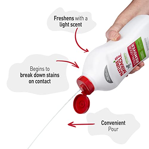 Image of Nature's Miracle Stain and Odor Remover Dog 32 Ounces, Odor Control Formula, Pour