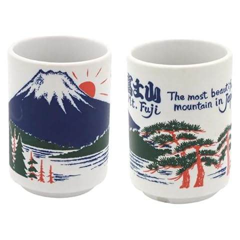 Mug Japanese Impression Ceramic Mugs 300Ml Tea Wine Sushi Sake Cup Funny Family Restaurant Decoration Travel Gift Cover