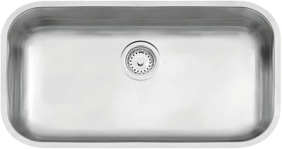 Cuba de embutir Tramontina Lavínia 56 BL em aço inox escovado 56x34 cm