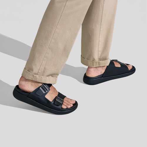 Image of Neeman's PureWhoosh Flow Sandals for Men | Double-Buckle Comfort | Lightweight, Flexible & Stylish Everyday Wear