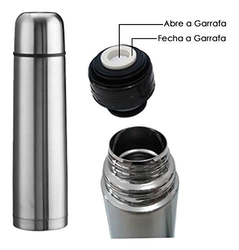 Garrafa Térmica de Inox 500ml