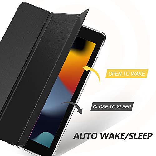 Image of Moko Smart Case for iPad 9th / 8th / 7th Generation Case 10.2 Inch, Black