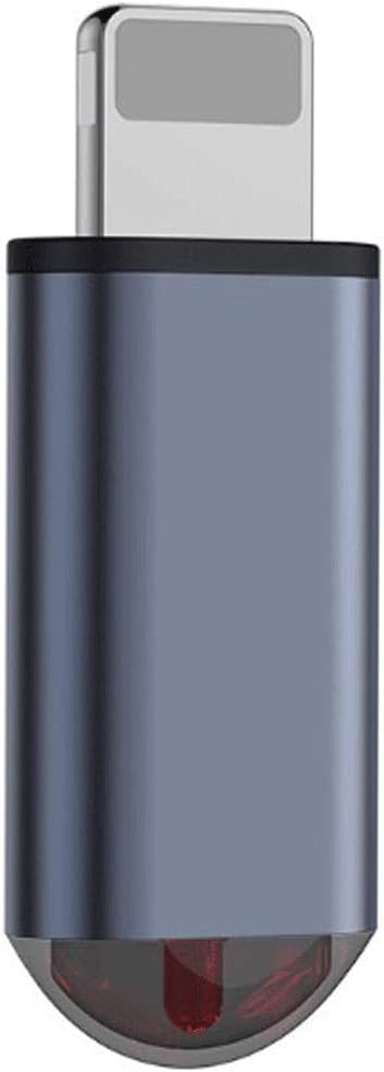 Smart IR Remote Controller Adapter Mini Infrared Universal Control All-in-One Controller for TV Air Conditioner DVD Projector Speaker 1 Pack (Lightning)