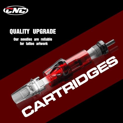 CNC 40Pcs Tattoo Cartridges Needles Disposable Mixed #10 Bugpin Curved Round Magnum 7RM 9RM 11RM 15RM Tattoo Needles EN04R-40KIT-LL - Image 2