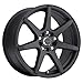 Raceline Wheels 131B EVO Wheel Black 16X7"5X110/5X115 Bolt Pattern +40mm Offset/(5.57"B/S) 7 Spoke Aluminum Passenger Car Wheels, Full Size Replacement Black Car Rims