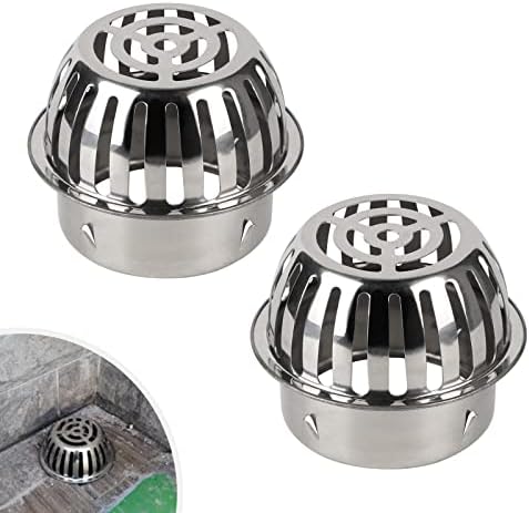 Laubfanggitter Edelstahl 110mm - Dachrinnenschutz Gegen Verstopfung