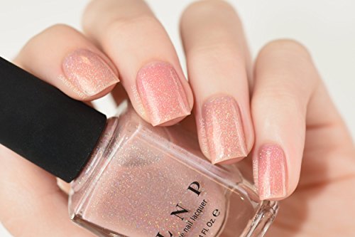 Image of ILNP Sandy Baby - Peach Beige Holographic Sheer Jelly Nail Polish