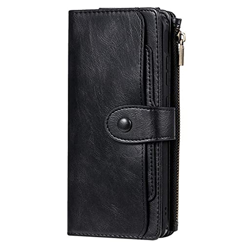 Étui portefeuille Samsung S20 Ultra : double protection magnétique zippée