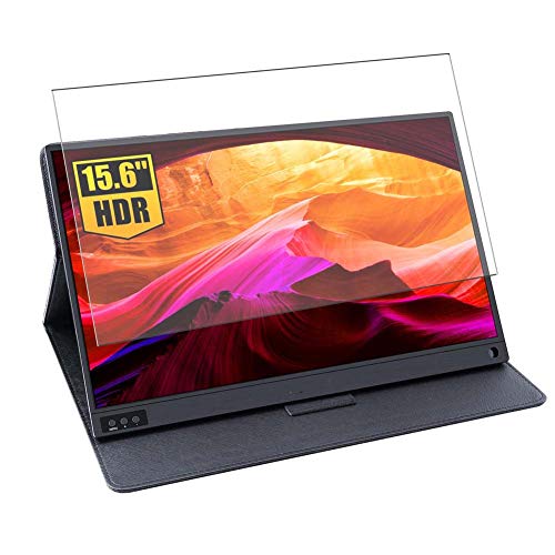 Puccy Anti Blue Light Tempered Glass Screen Protector Film, compatible with ECHTPower 15.6" Mobile Monitor Display ï¼ˆActive Area Cover Onlyï¼‰ Protective Protectors Guard