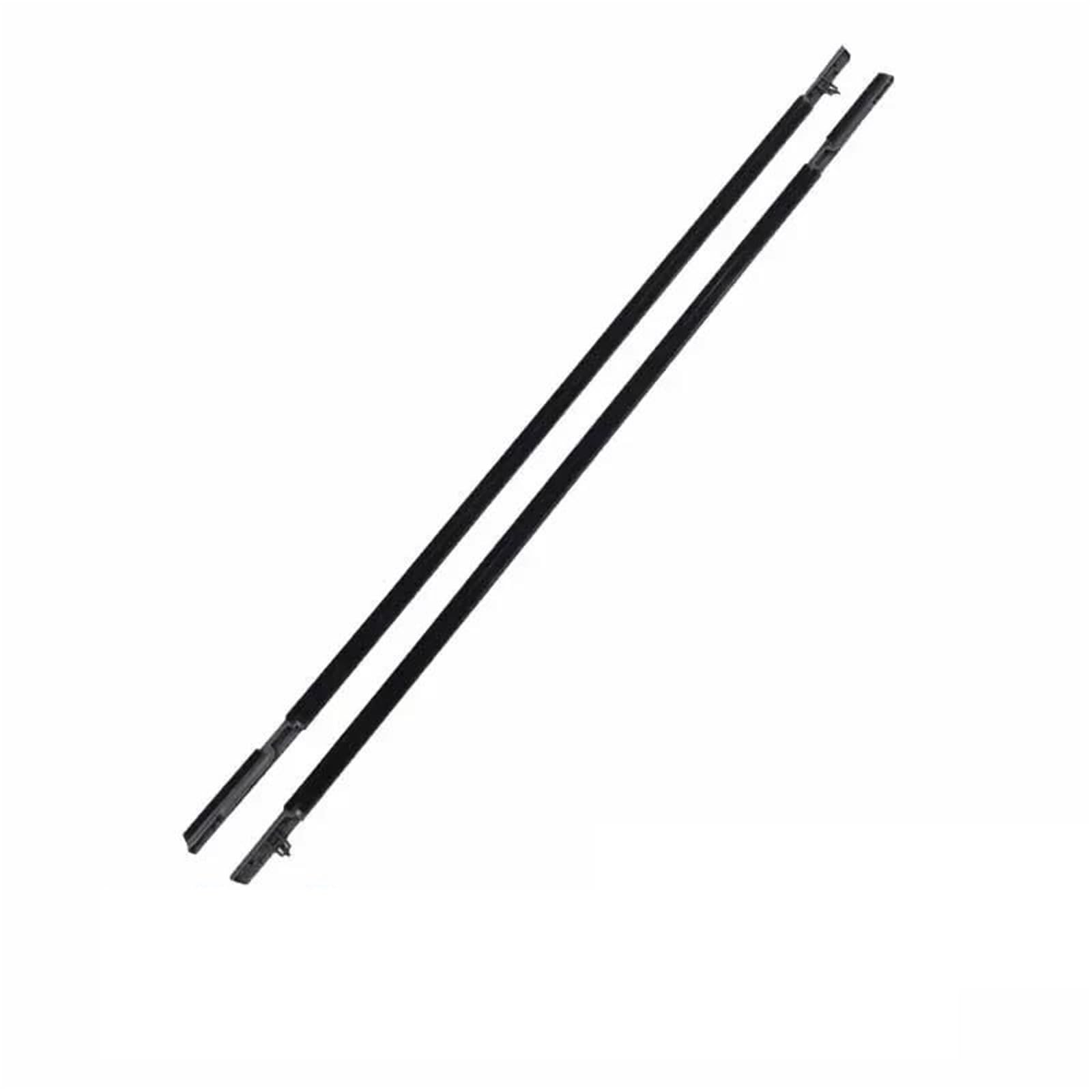 Striscia Tenuta Portiera Guarnizione Finestrino Auto Per Toyota Per Vios XP150 2014-2018 Guarnizione Impermeabile Antipioggia Finestrini Guarnizioni In Vetro Guarnizioni(Rear 2pcs)