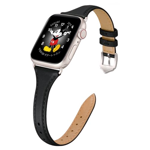 コンパチブル apple watch バンド レディース レザー アップルウォッチ バンド 細い 42mm 40mm 41mm 38mm 44mm 45mm 46mm 49mm 本革 iWatch Ultra3 2 Ultra SE3 2 SE Serie