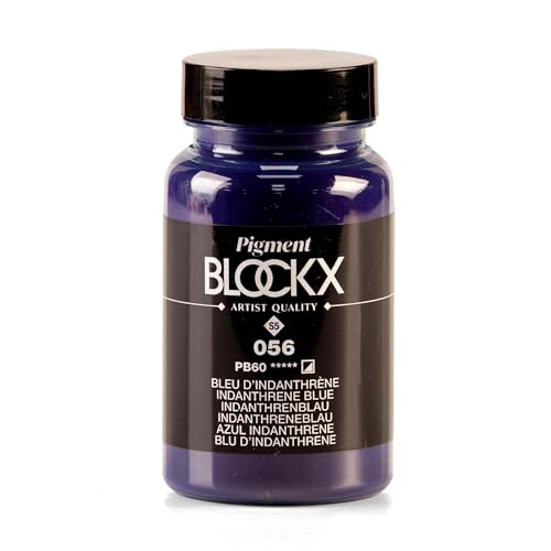 Pigment Bleu d'indanthrène PB60 BLOCKX pot à fort pouvoir couvrant