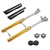 550mm Front Fork Shocker, 49CC 2 Stroke Small Mini Front Fork Shocker Triple Dirt Pit Bike Pro Trail Gold