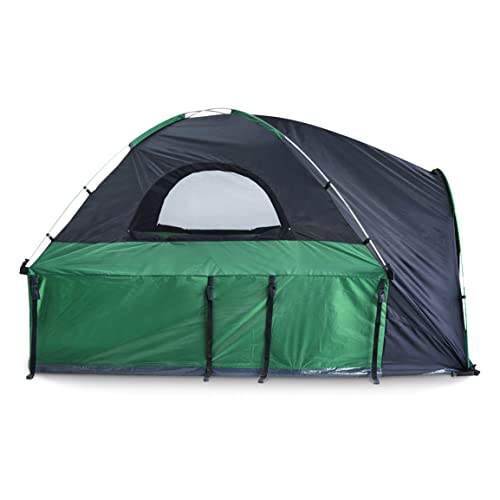 Guide Gear Compact Truck Tent For Camping, Camp Tents For Pickup Trucks, Fits Truck Bed Length 72-74", Waterproof Rainfly Included, Sleeps 2 #TOP7