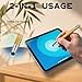 YUNCHUN 100PCS Bamboo Pens Bulk, Wooden Pens with 2-in-1 Stylus Tip, Pen Set for Employee Appreciation Gifts, Click Ballpoint Pen for Writing, Medium Point and Black Ink