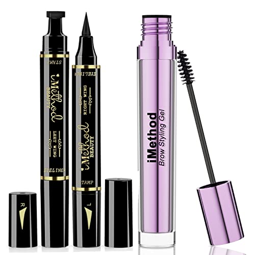 Imethod New Eyeliner Stamp 10Mm & Eyebrow Gel Clear #TOP15