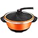 Produktbild YANGLAN 32CM Maifanshi Hot Pot, Multifunktions-Shabu-Shabu, Vakuumtopf, Elektrischer Haushalts-Hot Pot, Antihaft-Rauchfrei, Verdickter Elektroherd