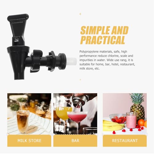 ULTECHNOVO Grifo Dispensador de Plástico para Recipiente de Bebida Aislante, Compatible con Recipientes de 8/10/12l, Accesorio Práctico para Dispensador de Agua y Tarros de Té, Uso Doméstico - imagen 8