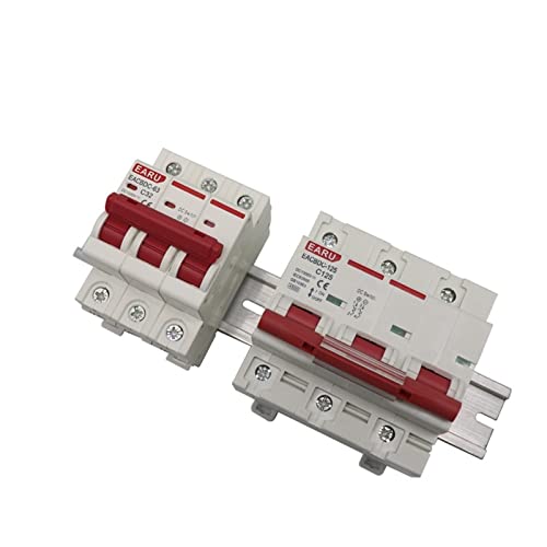Système photovoltaïque protégé par disjoncteur solaire DC 1000V 6A 10A 16A 1P 2P