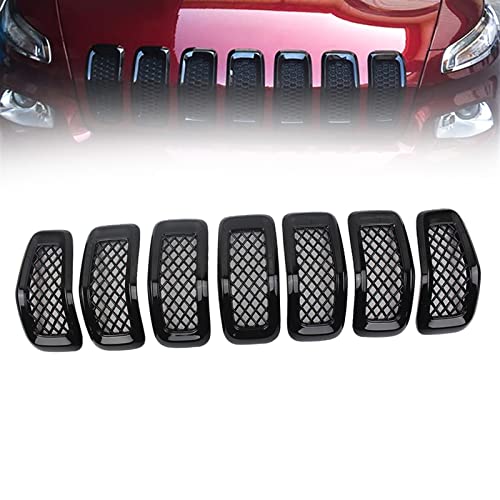 Couverture de grille centrale Jeep Cherokee 2014-2018 pare-chocs