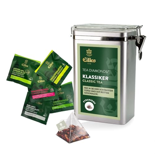 Classic Tea Premium Aroma Tin with 5 Varieties Eilles Tea Diamond...