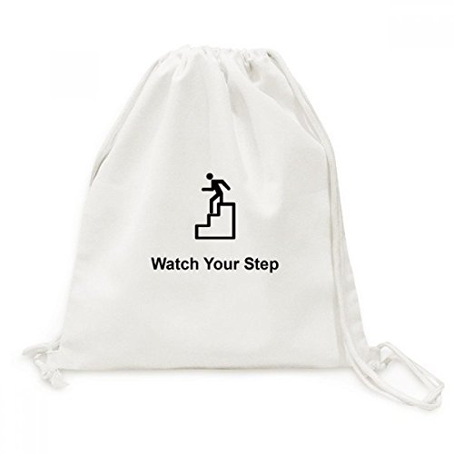 Sac à cordon pour voyage et escapades urbaines avec imprimé symbole original