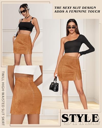 Mini jupes taille haute pour sublimer votre silhouette en un geste
