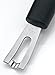 triangle Channel Knife - Triangular, V-Shaped Stainless Steel Blade - Fruit & Vegetable Carving Tool for Garnishing - GreenGrip Handle - Dishwasher Safe - Made in Germany