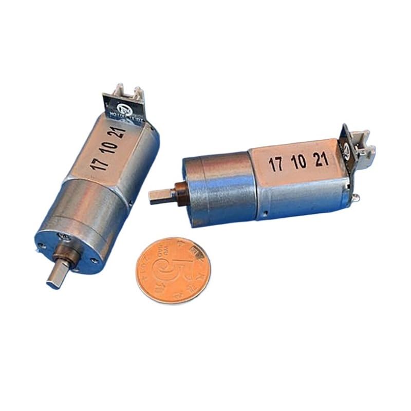 Motor de reducción ZGA20R-130 reversible de alto torque 6V todo metal
