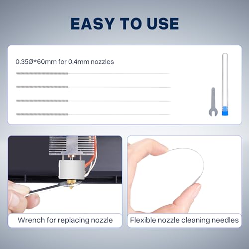 Image of ELEGOO Neptune 3 Pro 3D Printer & 26 Pcs 0.4mm MK8 Nozzles