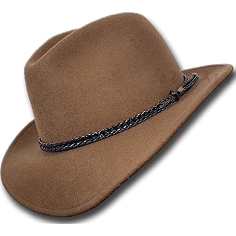 Oztrala Wool Felt Fedora Hat Cover