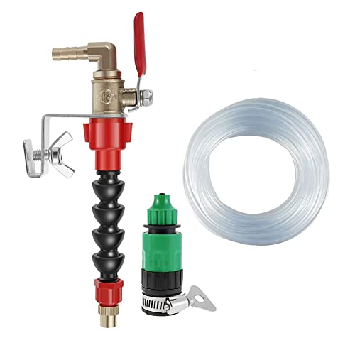 NISHZHU Spruzzatore d'acqua per la rimozione della polvere per tagliatrici, di, di raffreddamento, tubo antipolvere da 10 metri