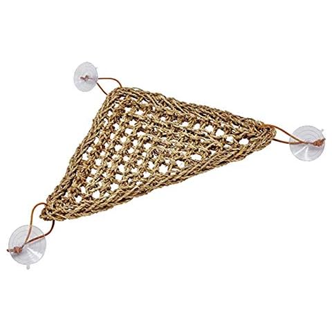 Yoye Natural Lizard Reptile Garden Hammocks with Suction Cup, for Reptiles, Bearded Dragons, Geckos, Iguana Cover