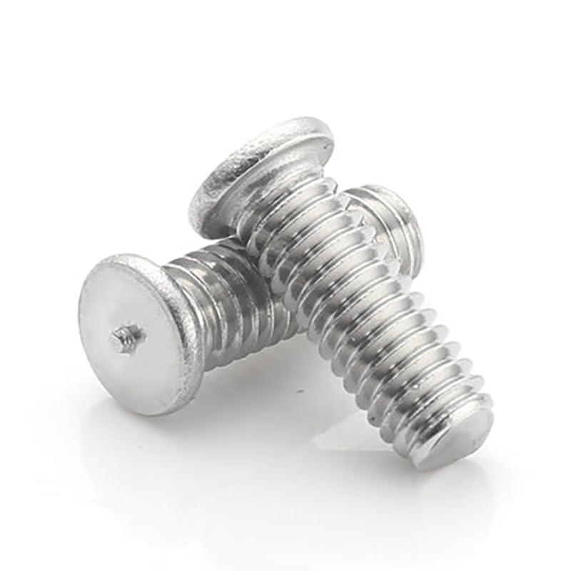 M8 Spot welding screws Extension bolts 304 Stainless steel super long weld screw Threaded nails - (Size: M8x18mm 8pcs)