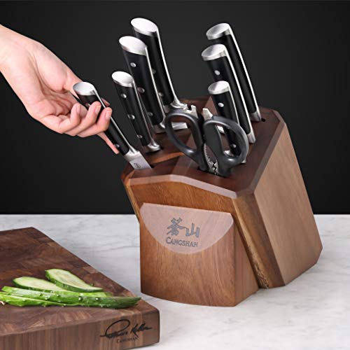 Cangshan H Series 1026160 German Steel Forged 10-Piece Knife Block Set #TOP7