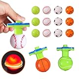 15 Stücke Kreisel für Kinder Kreiselspielzeug LED-Gyroskop mit Griffen, kreisel für Kinder, kreisel, Lustige Klassenzimmer-Belohnung