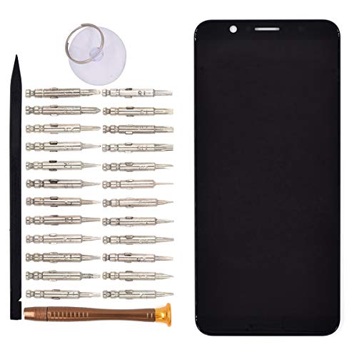 Image of LCD Touch Digitizer Screen Assembly Replacement for ZenFone Max Pro M1 ZB602KL(Black)