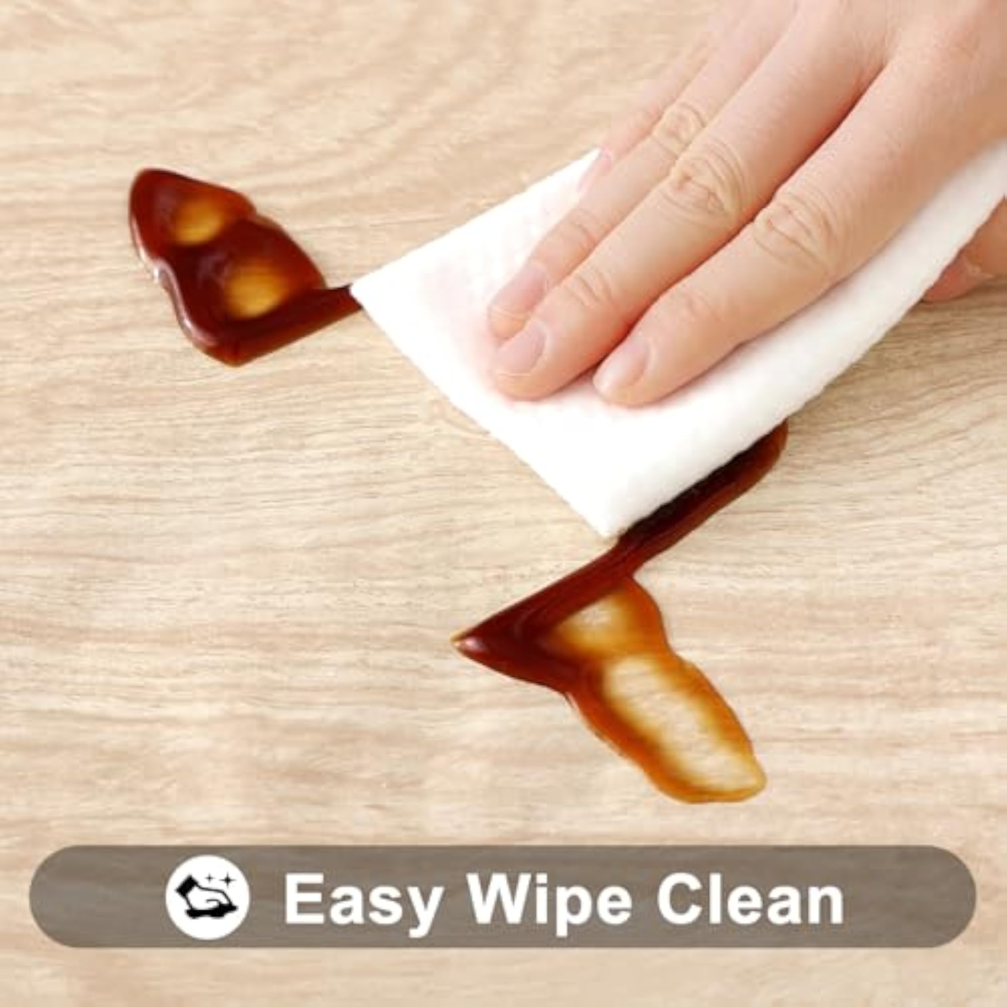 Elastic Fitted Vinyl Tablecloth, 30'' x 72''