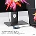 uni USB C Hub 4K, USB Type C 6-in-1 Adapter with 4K HDMI, 100W Power Delivery, 2 USB 3.0, Micro/SD Card Readers, Thunderbolt 3 Compatible with iPad Pro 2020, MacBook Pro, Chromebooks and More