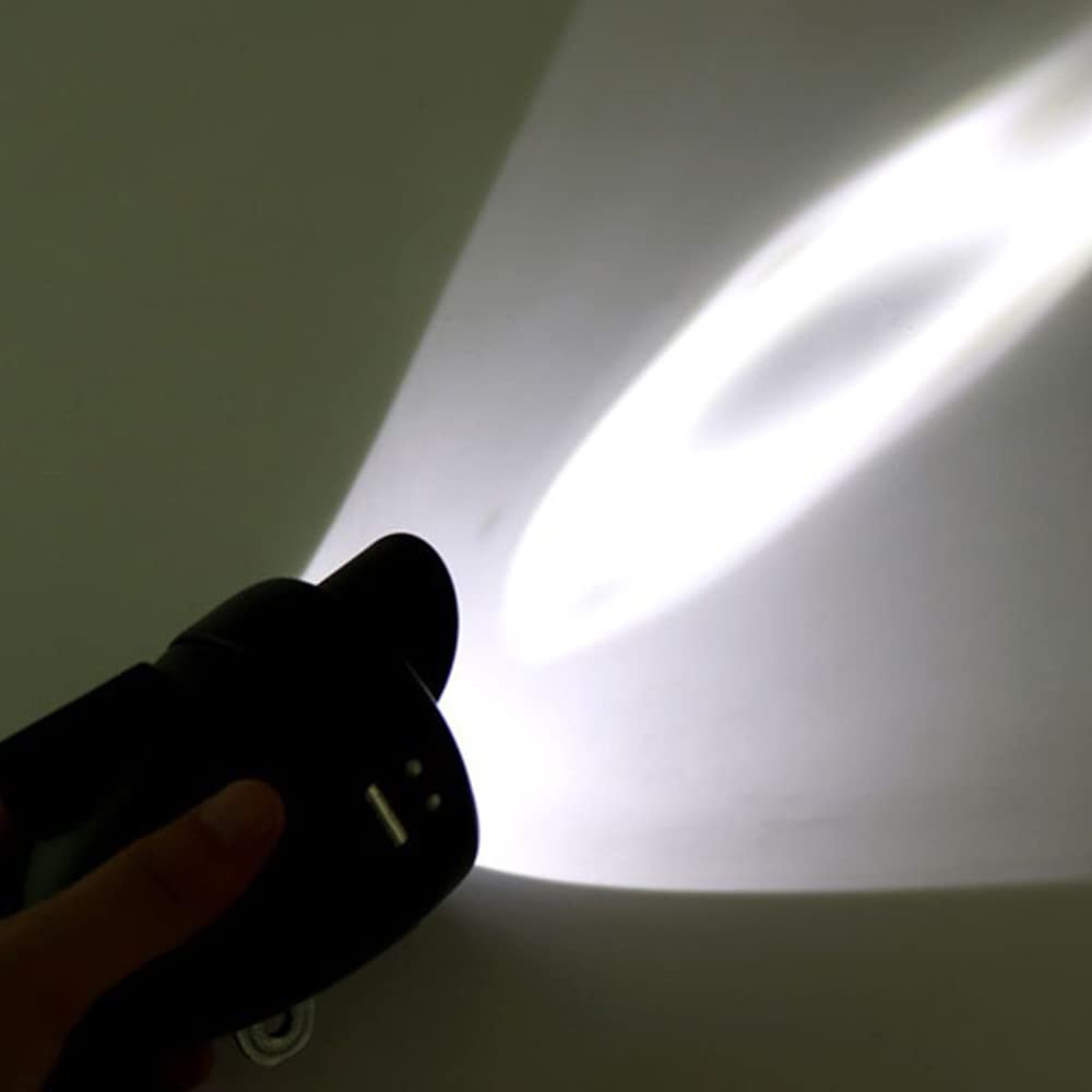 Faro Anteriore per Bicicletta retrò, Luminoso, Classico, dal Design Vintage, con Cassa in Metallo Cromato e Luce LED per la Sicurezza Notturna Durante Le uscite in Bicicletta, Colo