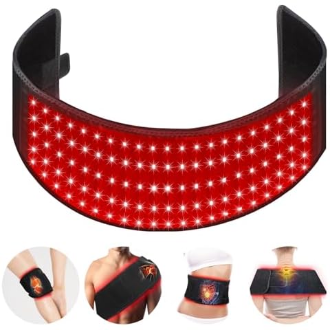 Red Light Therapy for Body, Infrared Light Therapy for Shoulder Waist Muscle Pain Relief Cover