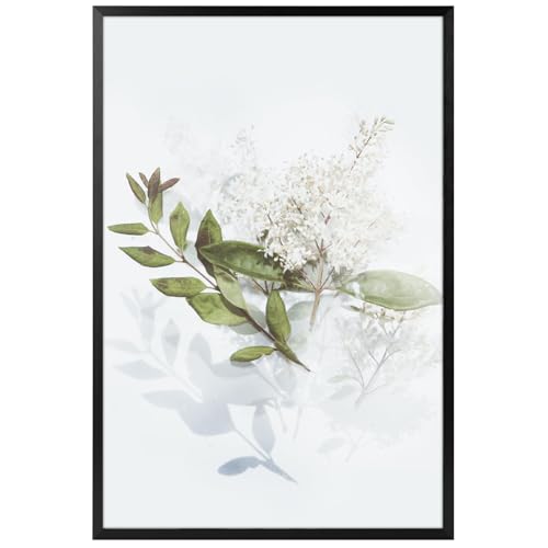 Golden State Art, 12x18 Aluminum Picture Frame, Black Metal Thin