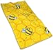 Produktbild tyui7 Honeybee Yellow Hand Handtuch Gesichtstuch Badezimmer Küche Weiche Mikrofaser Strand Reisetuch 40x70cm für Pool Bad Spa Fitness Swim