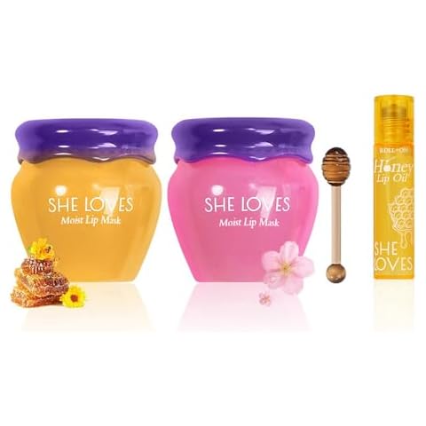 SHE LOVES Lip Mask Overnight with Honey and Sakura Cover