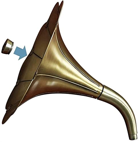 AURADO Gramophone , Bronze Vintage Classique Rétro Antique Phonographe Gramophone Platine Disque Vinyle Playe (Tourne… - Les Beatles, Paul McCartney, John Lennon, RIngo Starr, George Harrison AURADO Gramophone , Bronze Vintage Classique Rétro Antique Phonographe Gramophone Platine Disque Vinyle Playe (Tourne… – Image 4
