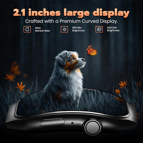 Image of PunnkFunnk Smart Watch & Kids Calling Smart Watch Combo, 1.83 inch HD Fitness Watch with Bluetooth Calling + Kids Camera Smartwatch with Games, Heart Rate, SpO2, Sleep Monitor, Boys & Girls