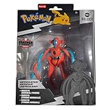 Pokémon Tyranturm Epic Battle Figure - Figura de Batalla épica articulada de 12 Pulgadas con Soporte de exhibición