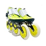 ★ Zapatillas de patinaje de velocidad rodamientos especiales, alta precisión, mejor efecto de silencio, velocidad rápida, mejor resistencia al desgaste y efecto de absorción de impactos.