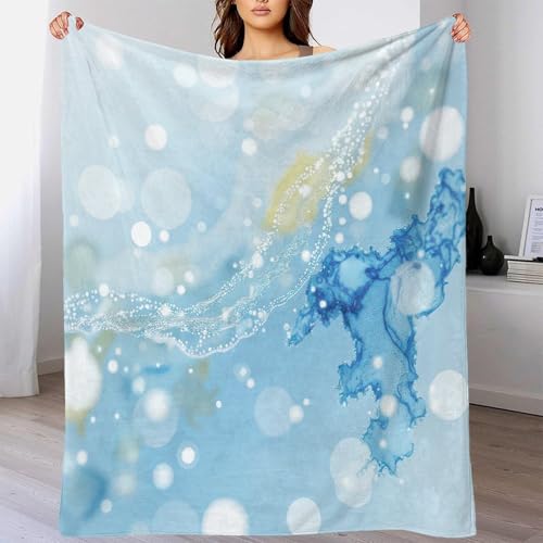 Couverture anti-bouloche wave 3D en literie microfibre