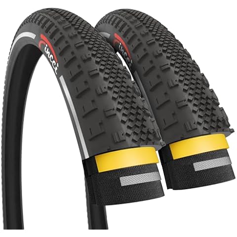 Fincci Reflective Gravel Tyres with Antipuncture Cover